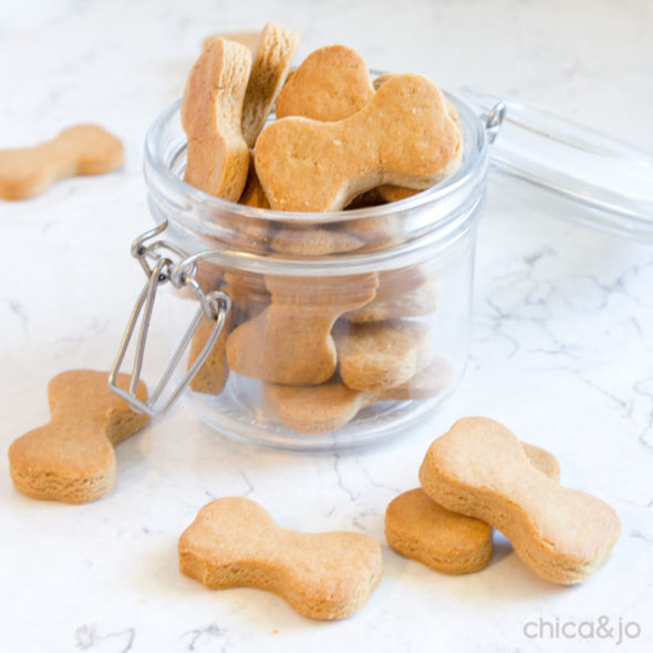 recipe for dog treats made with peanut butter