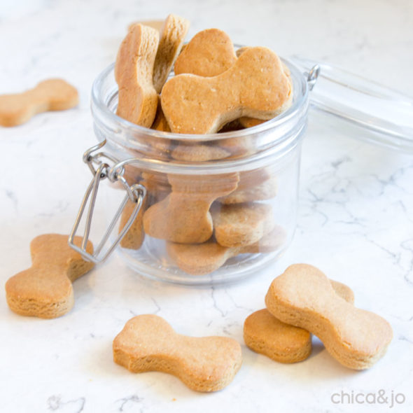 Homemade Peanut Butter Dog Biscuits