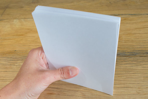 make your own notepads with padding compound