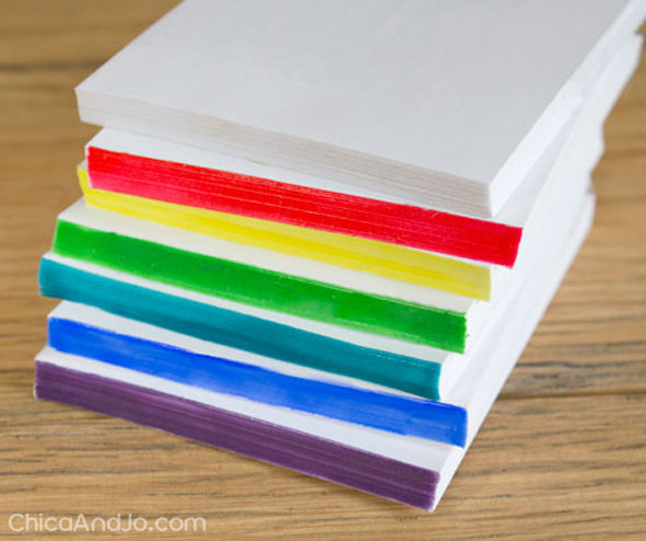 Make your own custom notepads with padding compound