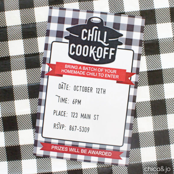 How to host a chili cook-off party