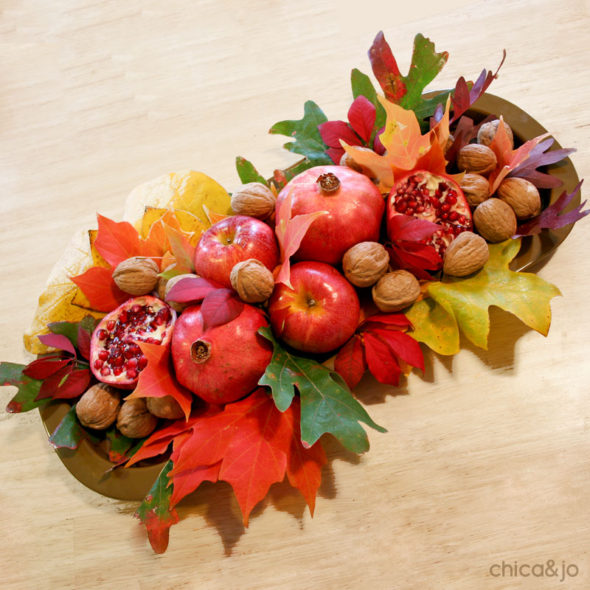 Create a Natural Centerpiece for Fall or Winter