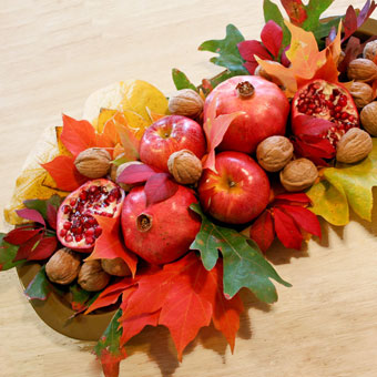 Create a Natural Centerpiece for Fall or Winter