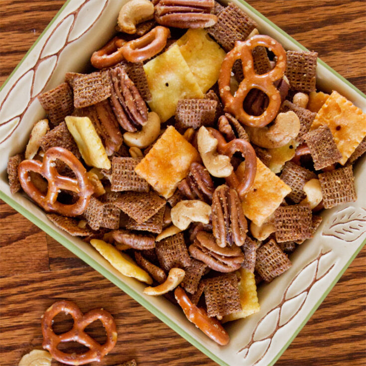 Bold Chex Mix Recipe - Eleanor Rose Home