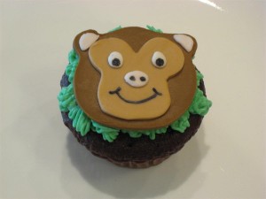 zoo animal cupcakes