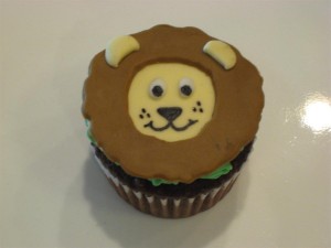 zoo animal cupcakes