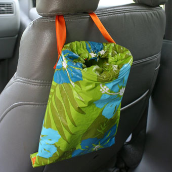 Make a Trash Bag for the Car