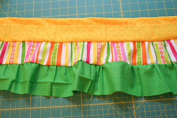 How to sew a tiered, ruffled skirt