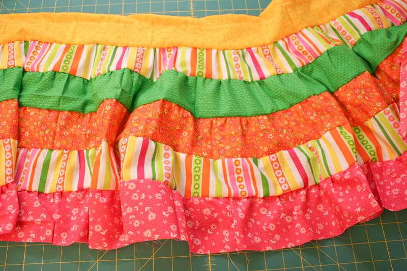 How To Make A Ruffle Skirt - Free Printable Pattern