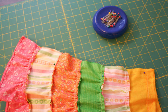 How to sew a tiered, ruffled skirt