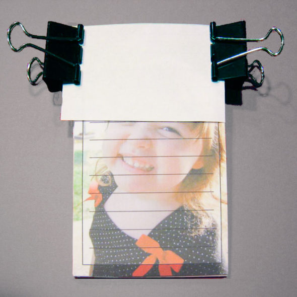 Make your own custom photo notepads