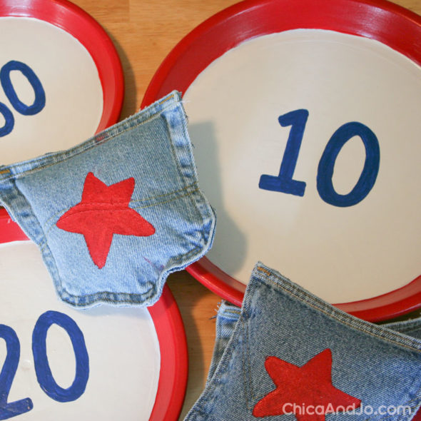 Make a Bean Bag Toss Game