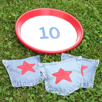 Make a Bean Bag Toss Game