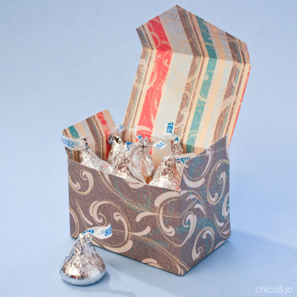 Download Free Wedding Favor Box Template Chica And Jo