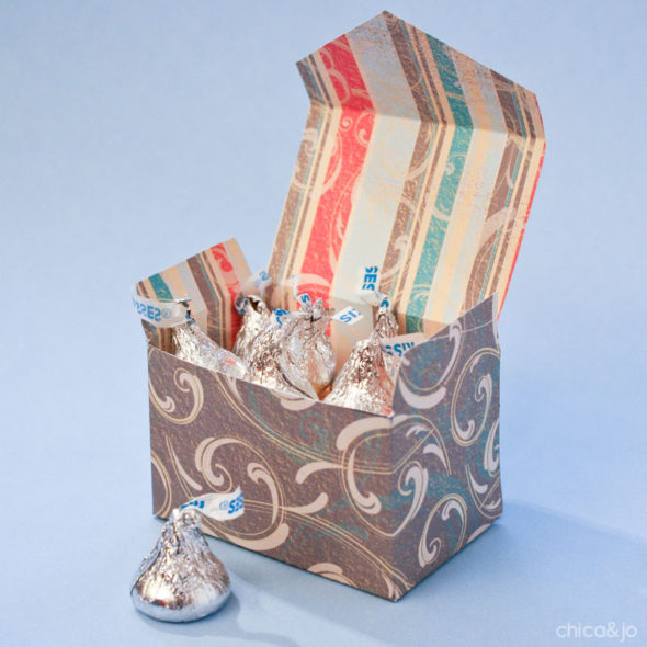 Free Wedding Favor Box Template