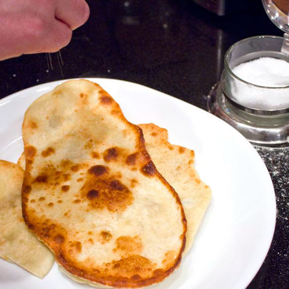 Easy 30-minute naan bread recipe