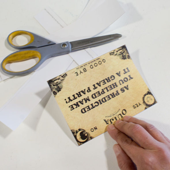 free printable editable Ouija board party invitation