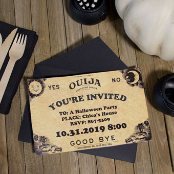 Ouija Board Party Invitation