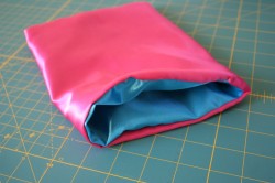 how to make a drawstring bag