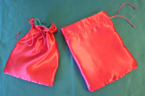 how to make a drawstring bag