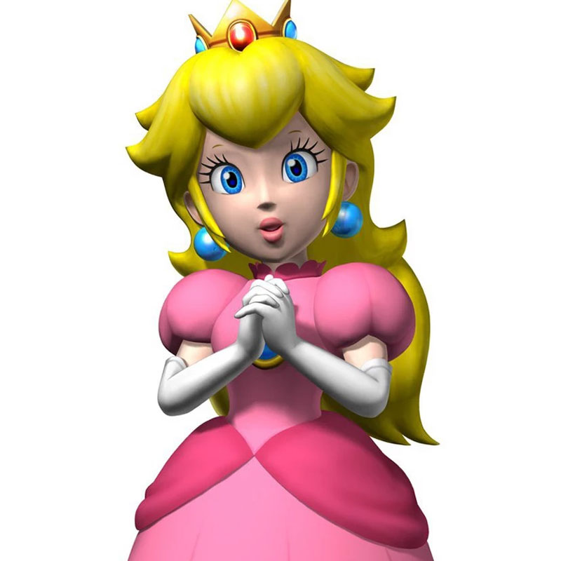 Princess Peach Cake Topper Super Mario Princess Cake Topper 