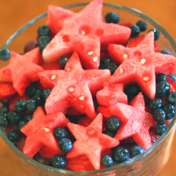 Star-shaped Fruit Salad