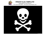 pirate jolly roger flag template