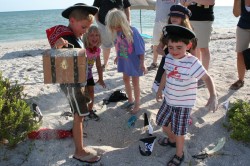 pirate party treasure hunt