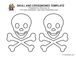 skull and crossbones template