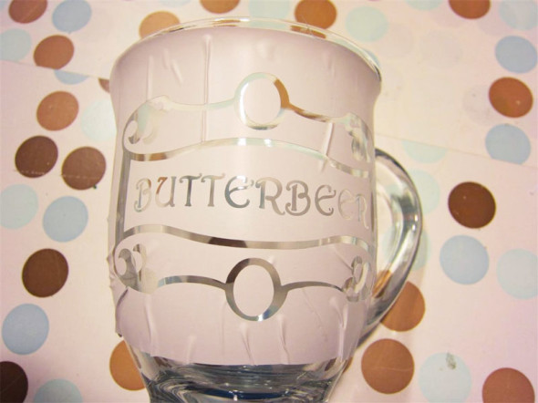 butterbeer logo mugs