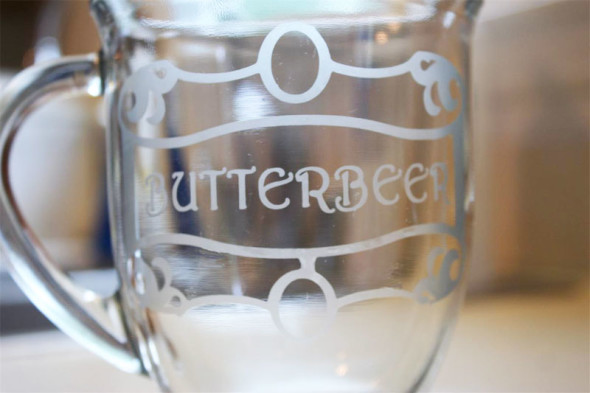 butterbeer logo mugs