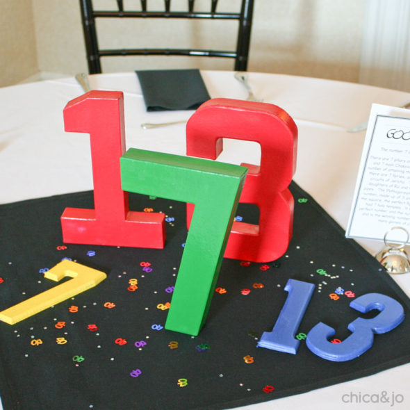 superstition party ideas for Halloween or Friday the 13th