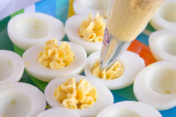 Old Bay deviled eggs recipe