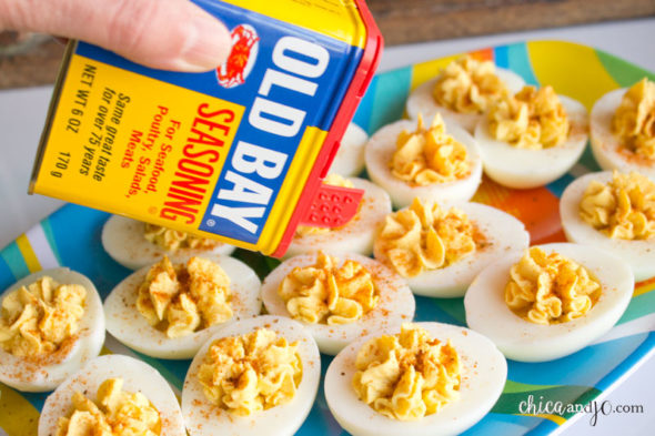 Old Bay deviled eggs recipe