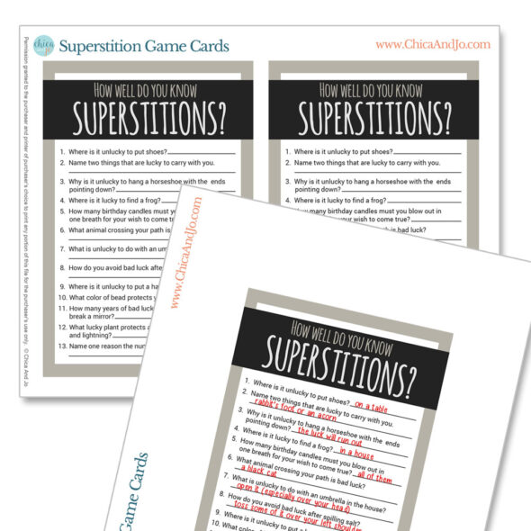 superstition trivia party game