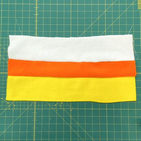 easy sew candy corn costume for toddlers last minute