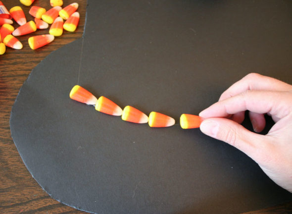 Witch Pitch - Easy Halloween kids party game candy corn toss