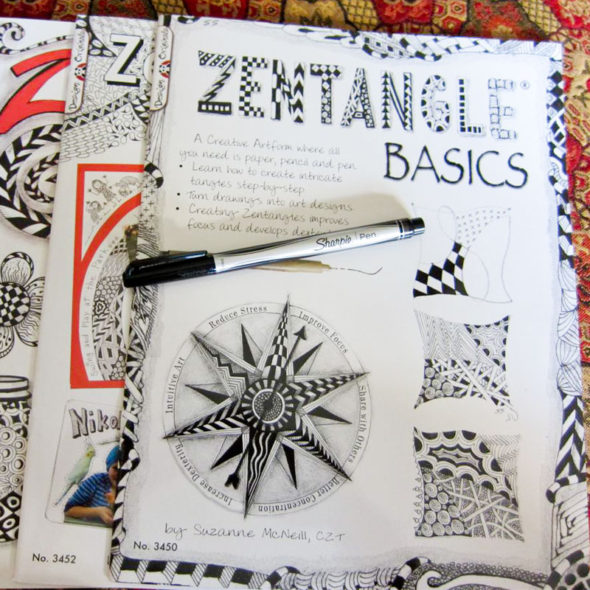 Zentangle pumpkin