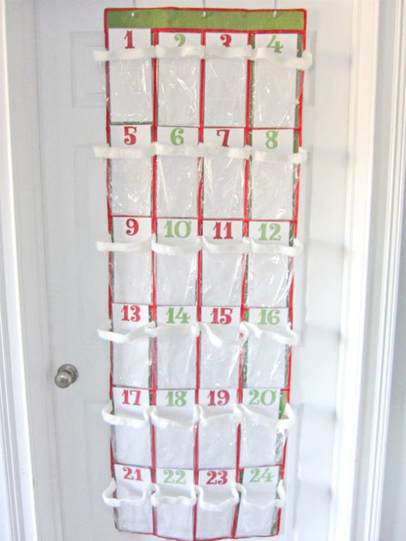 Grinch Advent calendar