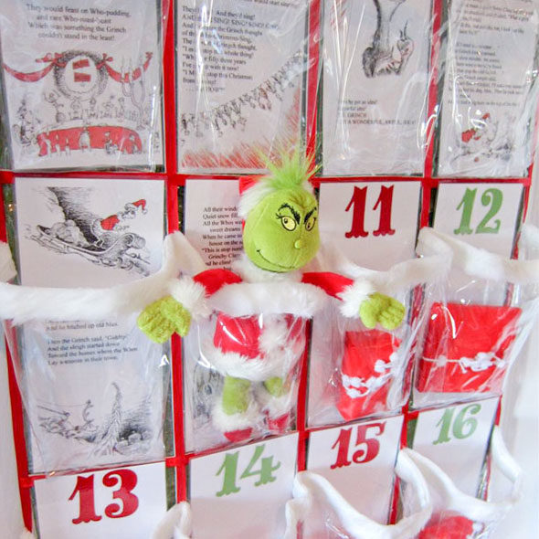 Grinch Advent Calendar