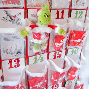 Grinch Advent Calendar