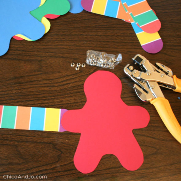 Candyland party pennants