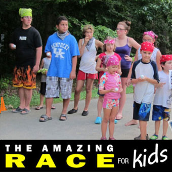 Amazing Race Party for Kids