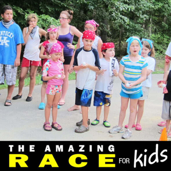 Amazing Race Party for Kids
