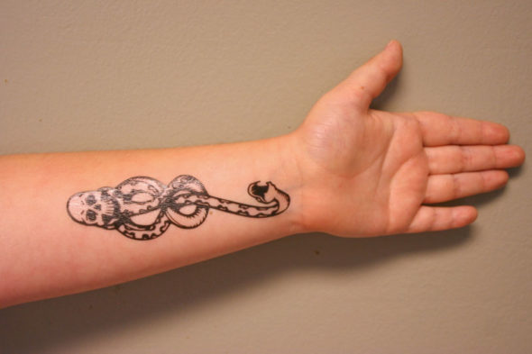 Make your own Harry Potter tattoos