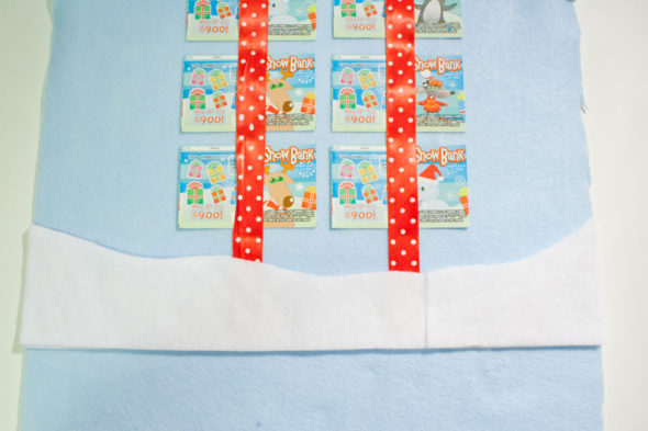 Lottery ticket Advent calendar