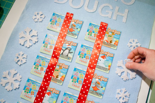 Lottery ticket Advent calendar