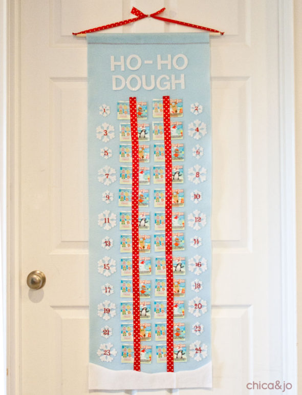 Lottery ticket Advent calendar