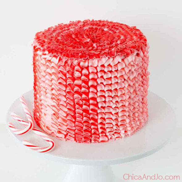 Candy Cane Cake