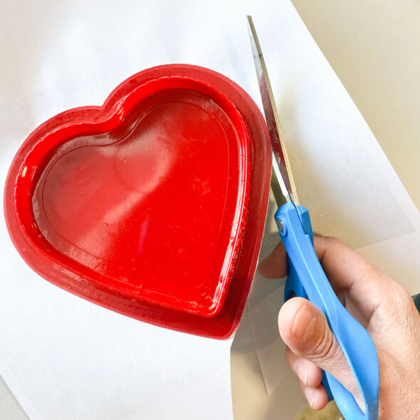 Geeky heart candy box for Valentine's Day